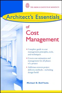 Architect's Essentials of Cost Management_cover