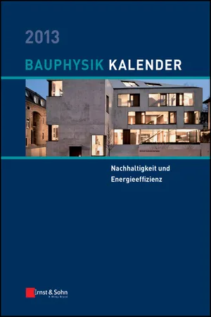 Bauphysik Kalender 2013