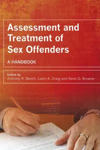 Assessment and Treatment of Sex Offenders_cover