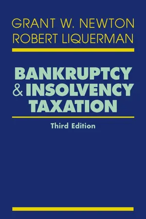 Bankruptcy and Insolvency Taxation