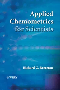 Applied Chemometrics for Scientists_cover