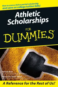 Athletic Scholarships For Dummies_cover