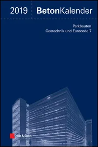 Beton-Kalender 2019 - Schwerpunkte_cover