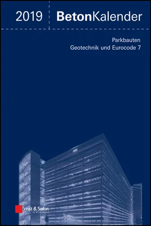 Beton-Kalender 2019 - Schwerpunkte
