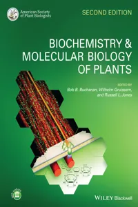 Biochemistry and Molecular Biology of Plants_cover