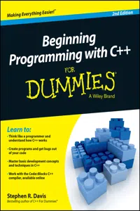 Beginning Programming with C++ For Dummies_cover
