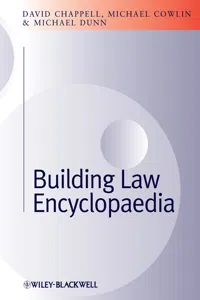 Building Law Encyclopaedia_cover