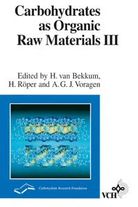 Carbohydrates as Organic Raw Materials III_cover