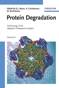 Cell Biology of the Ubiquitin-Proteasome System_cover