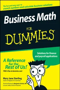 Business Math For Dummies_cover