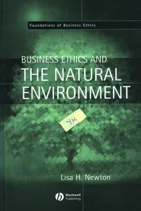 Business Ethics and the Natural Environment_cover