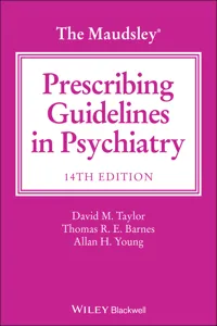 The Maudsley Prescribing Guidelines in Psychiatry_cover