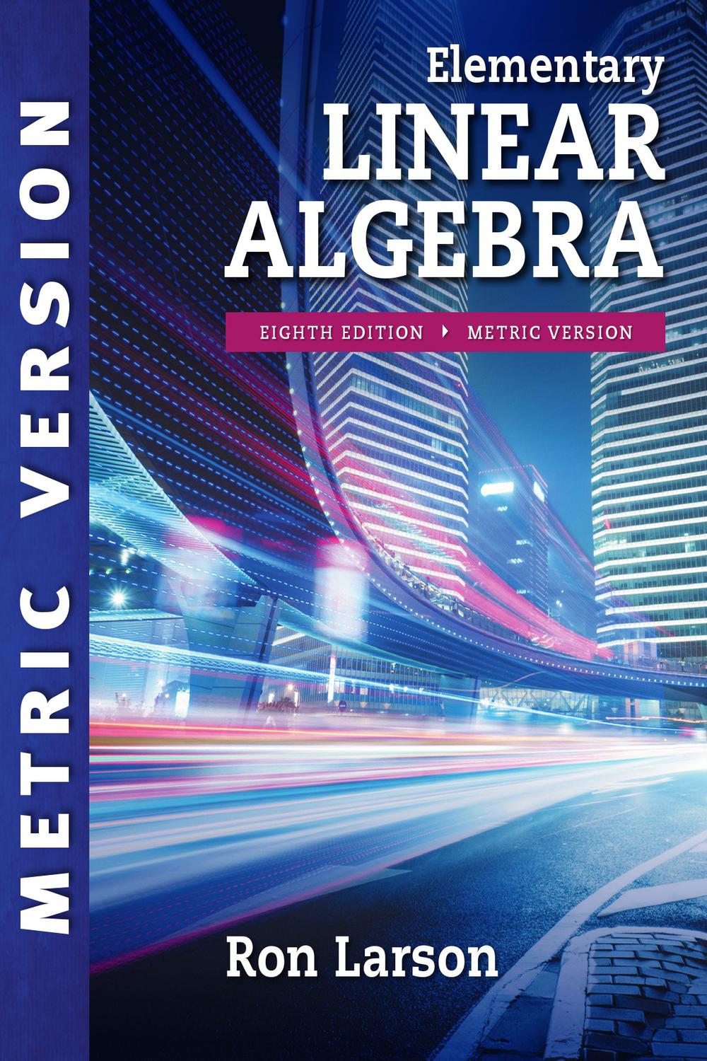 PDF] Elementary Linear Algebra, International Metric Edition by