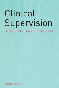 Clinical Supervision in Mental Health Nursing_cover