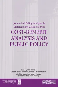 Cost-Benefit Analysis and Public Policy_cover