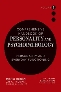 Comprehensive Handbook of Personality and Psychopathology, Personality and Everyday Functioning_cover