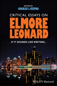 Critical Essays on Elmore Leonard_cover