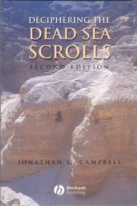 Deciphering the Dead Sea Scrolls_cover