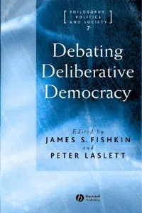 Debating Deliberative Democracy_cover