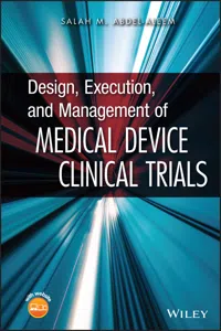 Design, Execution, and Management of Medical Device Clinical Trials_cover