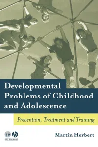 Developmental Problems of Childhood and Adolescence_cover