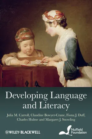 Developing Language and Literacy