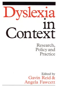 Dyslexia in Context_cover