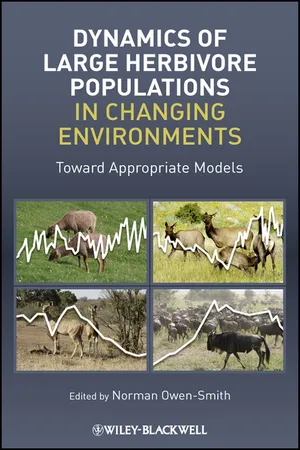 [PDF] Dynamics of Large Herbivore Populations in Changing Environments ...