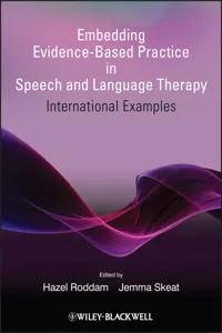 Embedding Evidence-Based Practice in Speech and Language Therapy_cover