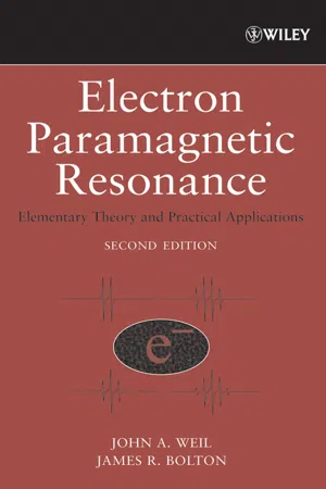 Electron Paramagnetic Resonance