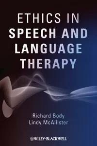 Ethics in Speech and Language Therapy_cover