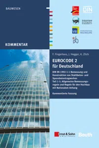 Eurocode 2 für Deutschland. Kommentierte Fassung_cover