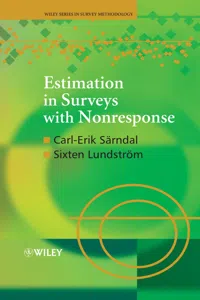 Estimation in Surveys with Nonresponse_cover