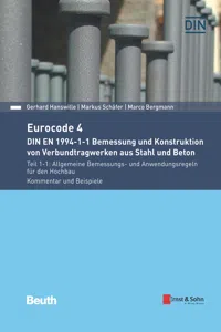 Eurocode 4 DIN EN 1994-1-1 Bemessung und Konstruktion von Verbundtragwerken aus Stahl und Beton_cover