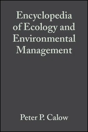 Encyclopedia of Ecology and Environmental Management