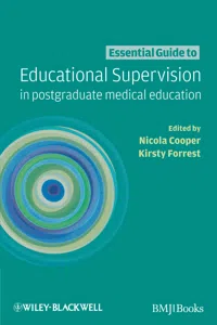 Essential Guide to Educational Supervision in Postgraduate Medical Education_cover