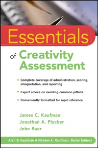 Essentials of Creativity Assessment_cover