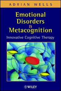 Emotional Disorders and Metacognition_cover