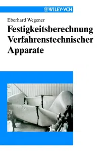 Festigkeitsberechnung Verfahrenstechnischer Apparate_cover