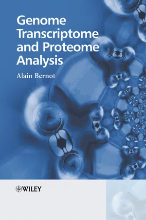 Genome Transcriptome and Proteome Analysis