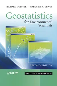 Geostatistics for Environmental Scientists_cover