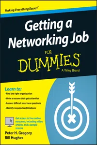 Getting a Networking Job For Dummies_cover