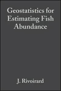 Geostatistics for Estimating Fish Abundance_cover