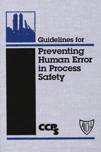 Guidelines for Preventing Human Error in Process Safety_cover