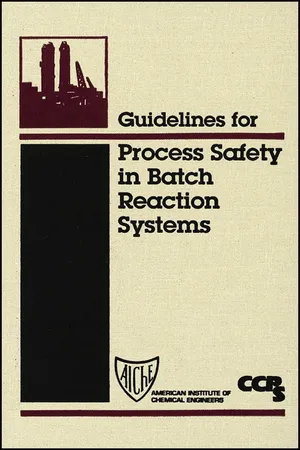 [PDF] Guidelines for Process Safety in Batch Reaction Systems ...