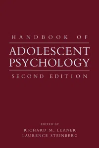 Handbook of Adolescent Psychology_cover