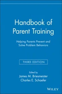 Handbook of Parent Training_cover