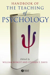 Handbook of the Teaching of Psychology_cover