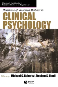 Handbook of Research Methods in Clinical Psychology_cover