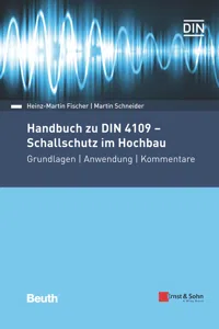 Handbuch zu DIN 4109 - Schallschutz im Hochbau_cover